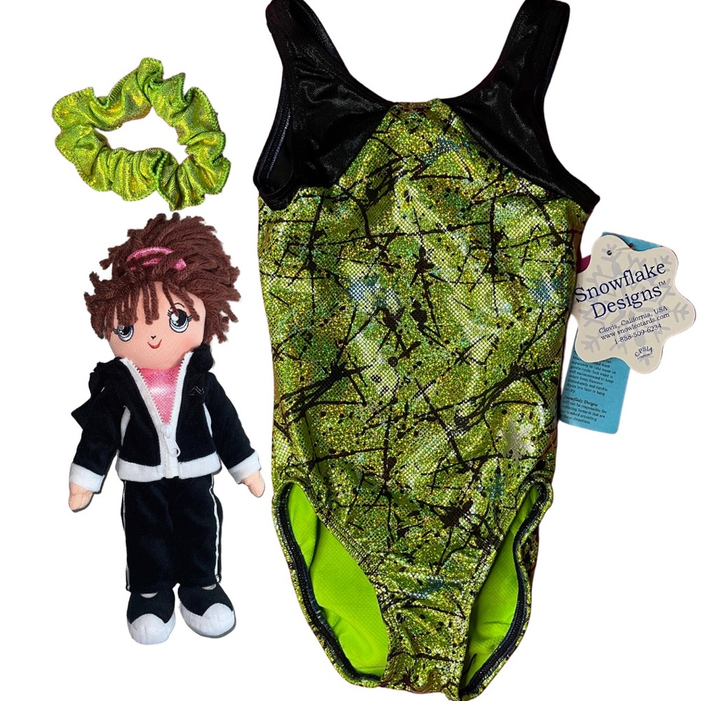 Girls Gymnastics Leotard Sz Small